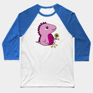 Love ME, Love Me Not Dinosaur Chibi Art Baseball T-Shirt